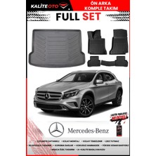 Ko Kaliteoto Mercedes Gla 2019 Model 3D Bagaj Havuzu ve Paspas Seti+Lastik Parlatıcı