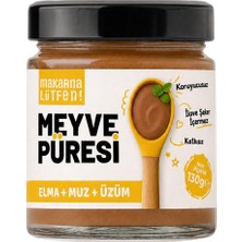 Makarna Lütfen Meyve Püresi (Muz-Elma-Üzüm) - 130 G