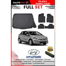 Ko Kaliteoto Hyundai I30 2016 Model 3D Bagaj Havuzu ve Paspas Seti+Numaratör Hediyeli