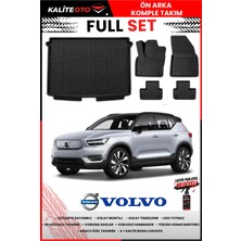 Ko Kaliteoto Volvo EX40 2026 Model 3D Bagaj Havuzu ve Paspas Seti+Lastik Parlatıcı