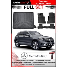 Ko Kaliteoto Mercedes Glc Suv 2017 Model 3D Bagaj Havuzu ve Paspas Seti+Lastik Parlatıcı
