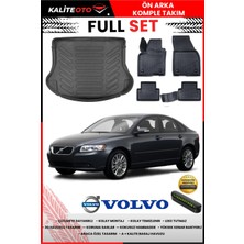 Ko Kaliteoto Volvo S40 2008 Model 3D Bagaj Havuzu ve Paspas Seti+Numaratör Hediyeli