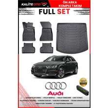 Ko Kaliteoto Audi A4 Station Vagon 2023 Model 3D Bagaj Havuzu ve Paspas Seti+Numaratör Hediyeli