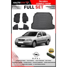 Ko Kaliteoto Opel Astra G Sedan 2001 Model 3D Bagaj Havuzu ve Paspas Seti+Numaratör Hediyeli