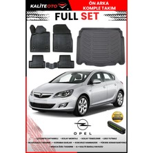 Ko Kaliteoto Opel Astra J Hatchback 2012 Model 3D Bagaj Havuzu ve Paspas Seti+Numaratör Hediyeli