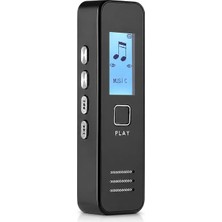 Beemen KB60 Mini Dijital Ekranlı Ahizeli Mp3 Çalar ve Ses Kayıt Cihazı Hoparlör Özelliği ve Kulaklık Hediyeli 32GB