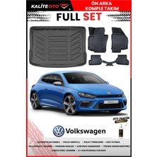 Ko Kaliteoto Volkswagen Scirocco 2014 Model 3D Bagaj Havuzu ve Paspas Seti+Oto Parfümlü