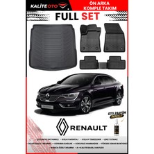 Ko Kaliteoto Renault Talisman 2020 Model 3D Bagaj Havuzu ve Paspas Seti+Oto Parfümlü