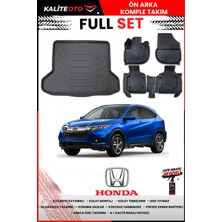 Ko Kaliteoto Honda H-Rv 2016 Model 3D Bagaj Havuzu ve Paspas Seti+Lastik Parlatıcı