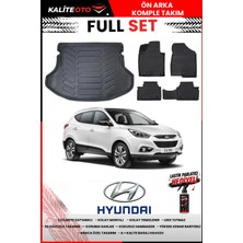 Ko Kaliteoto Hyundai İX35 2014 Model 3D Bagaj Havuzu ve Paspas Seti+Lastik Parlatıcı
