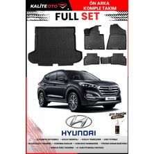Ko Kaliteoto Hyundai Tucson 2019 Model 3D Bagaj Havuzu ve Paspas Seti+Oto Parfümlü