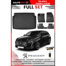 Ko Kaliteoto Peugeot 308 2026 Model 3D Bagaj Havuzu ve Paspas Seti+Oto Parfümlü