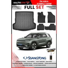 Ko Kaliteoto Ssangyong Torres Benzinli 2024 Model 3D Bagaj Havuzu ve Paspas Seti+Oto Parfümlü