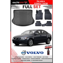 Ko Kaliteoto Volvo S40 2012 Model 3D Bagaj Havuzu ve Paspas Seti+Lastik Parlatıcı