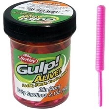 Berkley Gulp Alive Baby Sardine 4cm Lrf Silikonu Renk: Pink