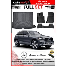 Ko Kaliteoto Mercedes Glc Suv 2020 Model 3D Bagaj Havuzu ve Paspas Seti+Numaratör Hediyeli