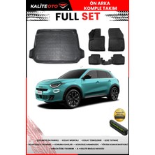 Ko Kaliteoto Fiat 600 Elektrikli 2026 Model 3D Bagaj Havuzu ve Paspas Seti+Numaratör Hediyeli