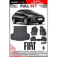 Ko Kaliteoto Fiat Linea 2017 Model 3D Bagaj Havuzu ve Paspas Seti+Oto Parfümlü