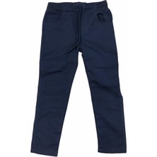 Okul Pantalonu Tam Lastik Şerz Kumaş Ilk Okul Lacivert
