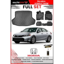 Ko Kaliteoto Honda Civic 2025 Model 3D Bagaj Havuzu ve Paspas Seti+Oto Parfümlü