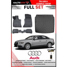 Ko Kaliteoto Audi A4 Sedan 2015 Model 3D Bagaj Havuzu ve Paspas Seti+Oto Parfümlü