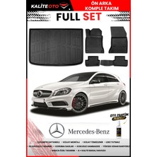 Ko Kaliteoto Mercedes A Serisi W176 2014 Model 3D Bagaj Havuzu ve Paspas Seti+Oto Parfümlü