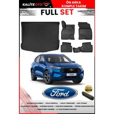 Ko Kaliteoto Ford Kuga 2025 Model 3D Bagaj Havuzu ve Paspas Seti+Numaratör Hediyeli