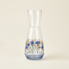 Rakle Cornflower Kapaklı Sürahi - Renkli - 1150 ml