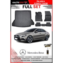 Ko Kaliteoto Mercedes A Serisi W177 Sedan 2023 Model Cepli 3D Bagaj Havuzu ve Paspas Seti+Oto Parfümlü