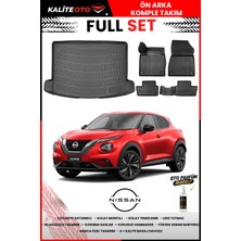 Ko Kaliteoto Nissan Juke 2020 Model Üst 3D Bagaj Havuzu ve Paspas Seti+Oto Parfümlü