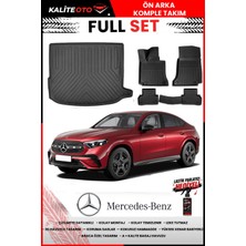 Ko Kaliteoto Mercedes Glc Coupe 2023 Model 3D Bagaj Havuzu ve Paspas Seti+Lastik Parlatıcı
