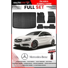 Ko Kaliteoto Mercedes A Serisi W176 2015 Model 3D Bagaj Havuzu ve Paspas Seti+Lastik Parlatıcı