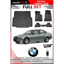 Ko Kaliteoto Bmw 3 Serisi E46 1998 Model 3D Bagaj Havuzu ve Paspas Seti+Oto Parfümlü