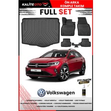Ko Kaliteoto Volkswagen Taigo 2021 Model Alt 3D Bagaj Havuzu ve Paspas Seti+Oto Parfümlü