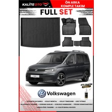 Ko Kaliteoto Volkswagen Caddy 2026 Model 3D Bagaj Havuzu ve Paspas Seti+Oto Parfümlü