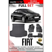 Ko Kaliteoto Fiat Linea 2015 Model 3D Bagaj Havuzu ve Paspas Seti+Numaratör Hediyeli