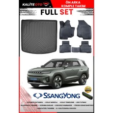 Ko Kaliteoto Ssangyong Torres Evx 2026 Model 3D Bagaj Havuzu ve Paspas Seti+Numaratör Hediyeli