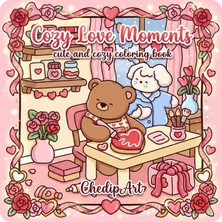 M&H Coloring Cozy Love Moments - 21X21 cm Boyama Kitabı, Çocuk ve Yetişkinler Için