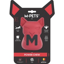 M-Pets Power Chew Kauçuk Köpek Ödül Oyuncağı Ruby Xl
