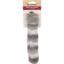 Flamingo Cat Griso Uzun Peluş Fare Kedi Oyuncağı