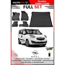 Ko Kaliteoto Opel Combo 2014 Model 3D Bagaj Havuzu ve Paspas Seti+Oto Parfümlü