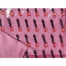 Silver Home 235 Gsm 40X40 Baklava Desen Cam Bezi Pembe 20'li Paket