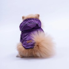 Pawstar Mor Pluvia V25 Köpek Mont Köpek Yağmurluk Köpek Kıyafeti Köpek Elbisesi