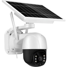 Belirtilmemiş Apricot AP-CS3030-4G Solar Panelli Kablosuz Sim Kartlı Dış Mekan 360 Derece Güvenlik Kamerası