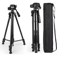 CAILON 140 Cm Profesyonel Telefon Kamera Tutucu Çantalı Tripod 360° Döner Başlıklı Hafif Taşınabilir