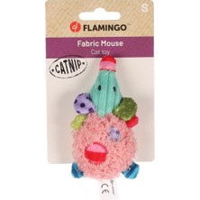 Flamingo Cat Gragga Catnipli Renkli Peluş Fare Şeklinde Kedi Oyuncağı