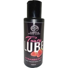 Cobeco Body Lube With Strawberry Water Based - Tasty Lube Latex Safe 100 ml  Srcx - Latex - Kondom Uyumlu Su Bazlı Anàl Kàydırıcı Vajìnal Kàyganlàştırıcı Çikoolata Aromalı Lubrikant Jel