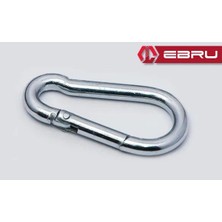 Ebru Yaylı Karabina, Çengel, Kanca 4mm - 50 Adet