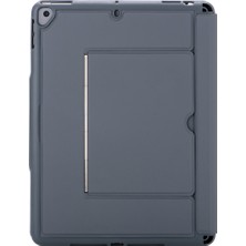 Bezos T5506D iPad 10.2 (9.nesil) Kılıf Palermo Ledli Klavyeli Standlı Tablet Kılıfı - Siyah