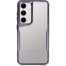 Bezos Galaxy A55 5g Kılıf Boyi Silikon Kapak - Derin Mor